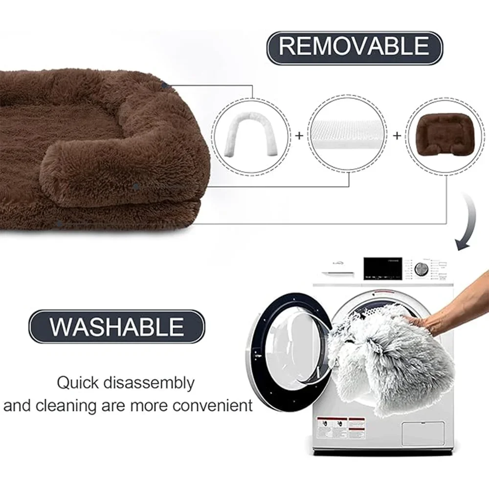 Cozy Dog Pet Bed Sofa for Small Dogs and Cats Comfortable Bedding Mat with Breathable Design