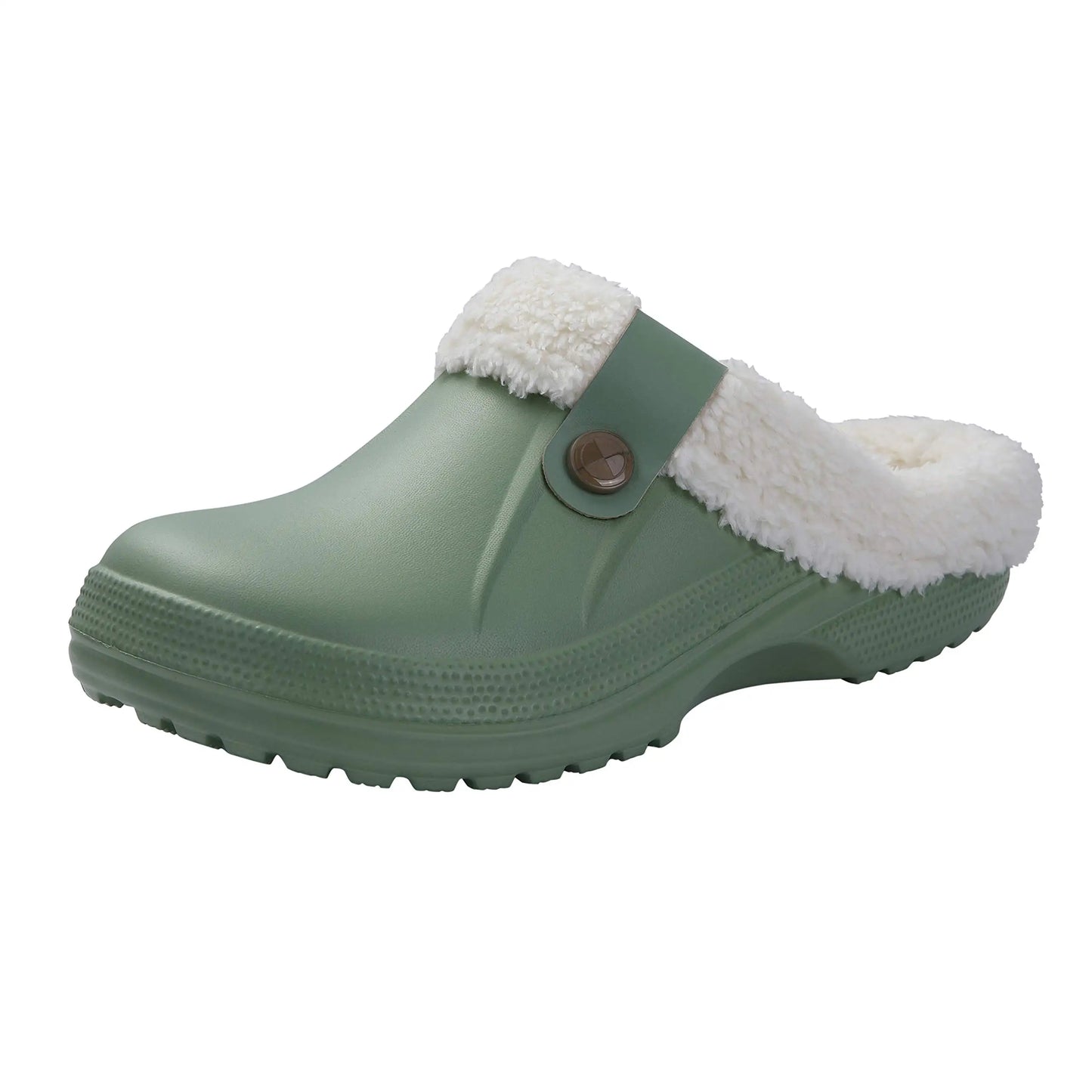 Comwarm New Fuzzy House Slippers For Women Men Winter Clogs