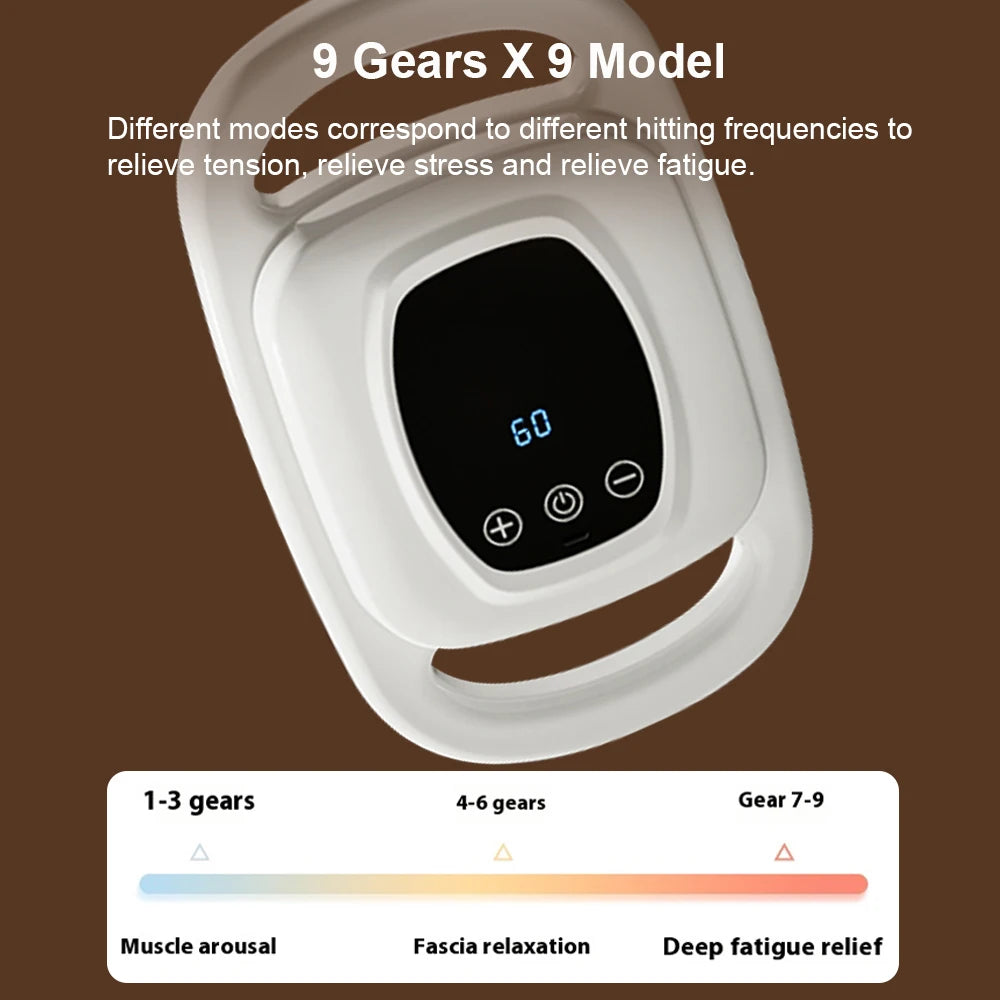 Fascia Massage Gun Professional High Frequency Muscle Massager