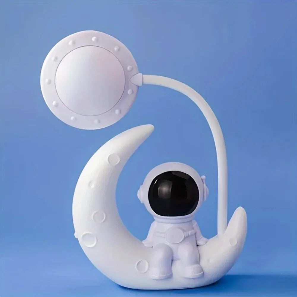 Creative Moon Astronaut Nightlight LED Desk Lamp Gift