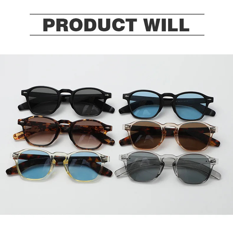 Vintage Retro Style Men Women Sunglasses Square Shape Anti-glare Fashion Sun Glasses