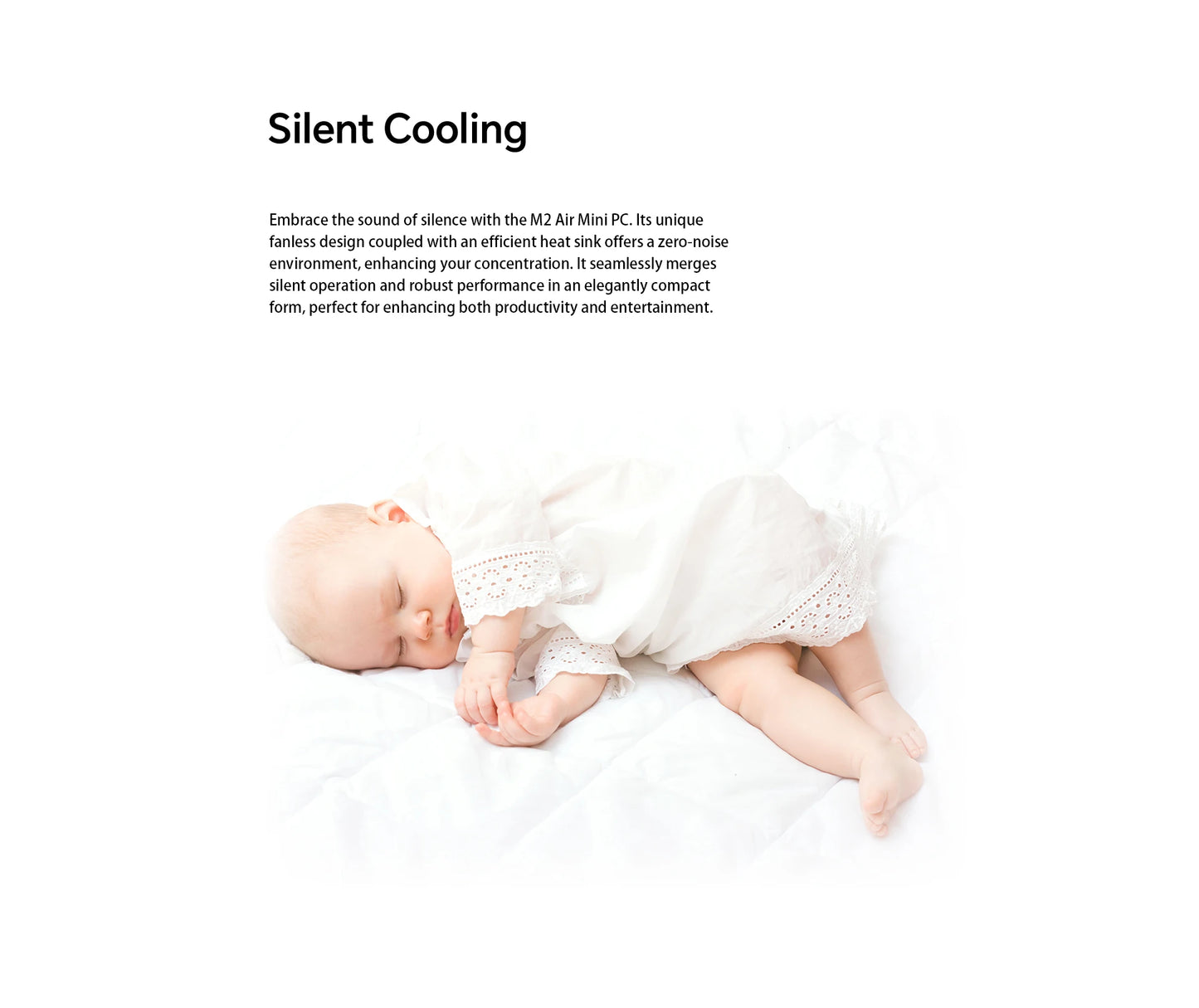 SOYO M2 Air Mini PC: 6GB RAM, 128GB EMMC, Intel N4000, Windows 11 Pro - Compact for Home, Business & Gaming