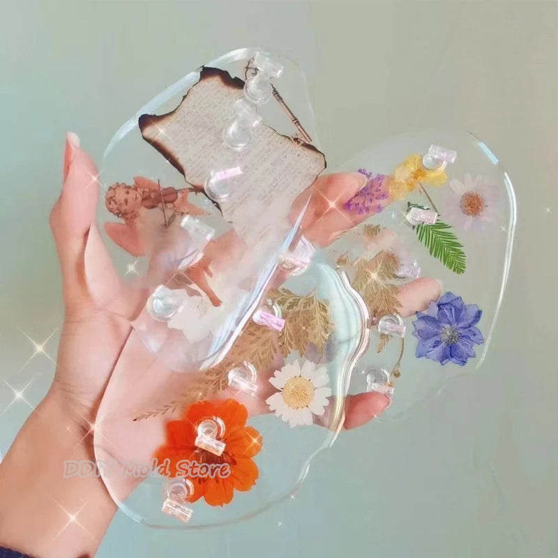 Dried Flowers Real Natural Plant Pressed Flower for Epoxy Resin DIY Keychain Pendant Jewelry Making