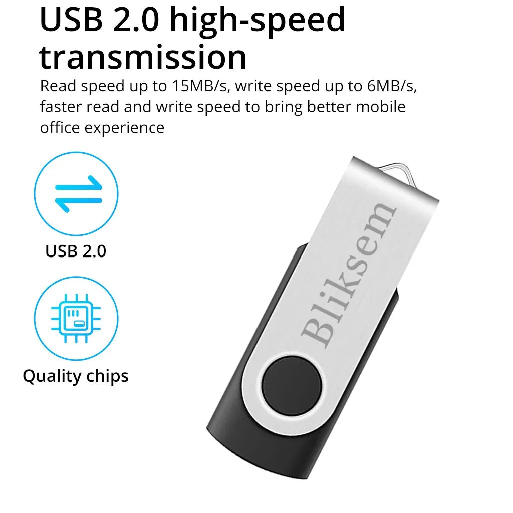 Bliksem Pendrive 64GB USB Flash Drive for PC Mobile Use