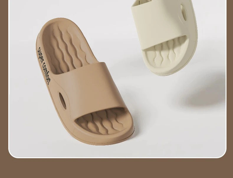 Fashion Men's Summer Lightweight EVA Indoor Outdoor Sandals Slides