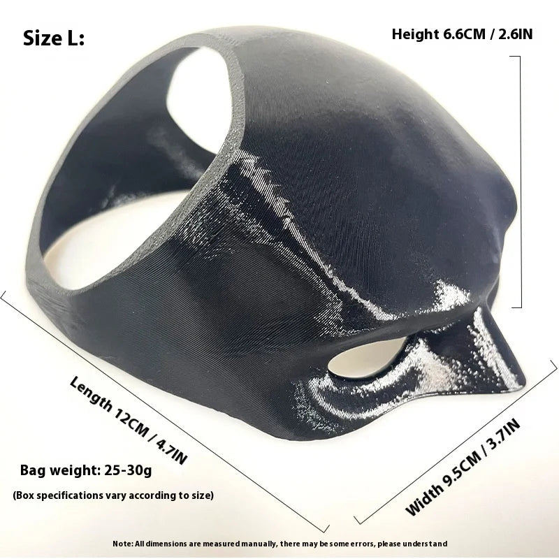 Creative Cat Batman Headset Mini Pet Decoration Handsome Half Face Cat Mask Helmet With Diverse Styles For Fun