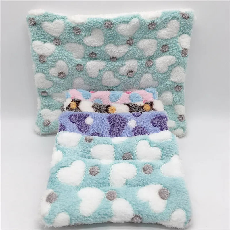 Winter Warm Small Guinea Pig Hamster Bed House House Nest Hamster Accessories Squirrel Hedgehog Rabbit Chinchilla Bed Mat