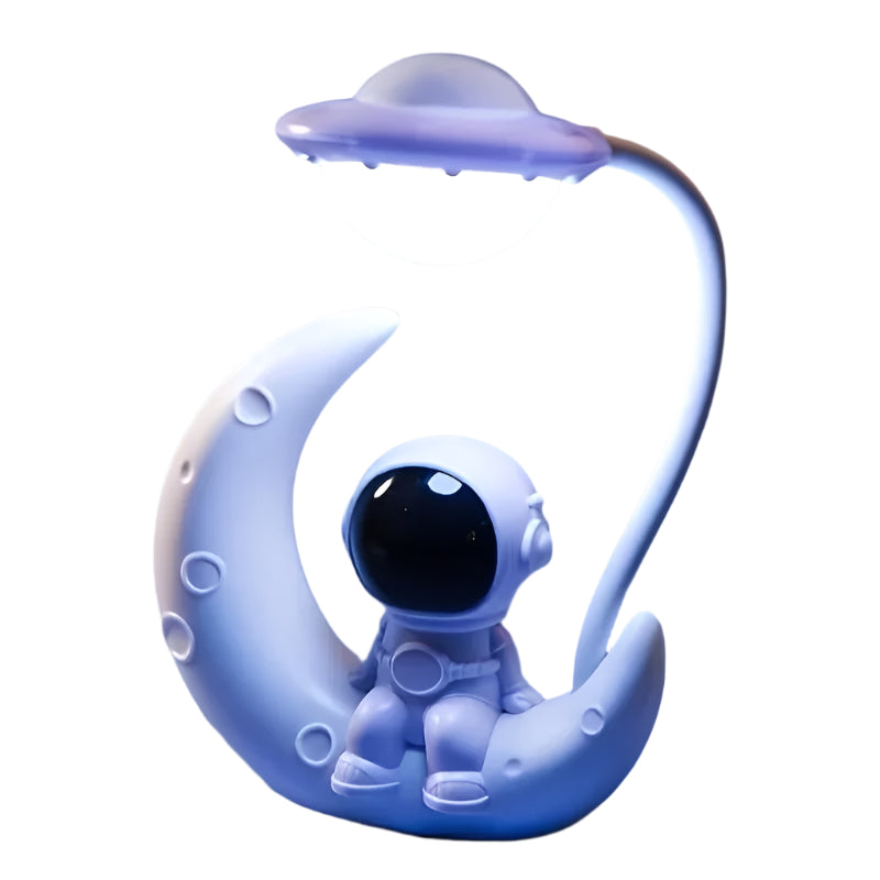 Creative Moon Astronaut Nightlight LED Desk Lamp Gift
