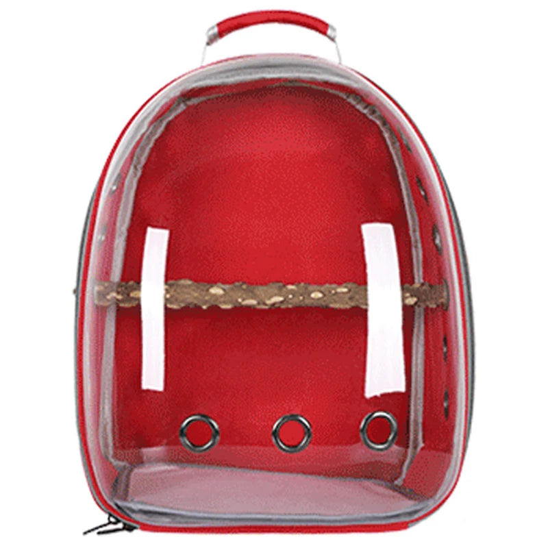Bird Cage Panoramic Pet Backpack Breathable Out Pet Bird Bag Go Out Portable Transparent Backpack Pet Supplies