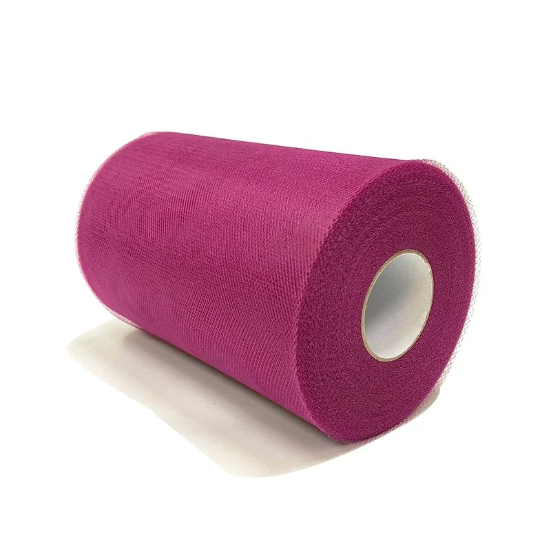 Tulle Fabric Roll 30cm x 91.4m High Quality Polyester for Christmas Gift Wrapping DIY Tutus Wedding Decorations and Craft Supplies