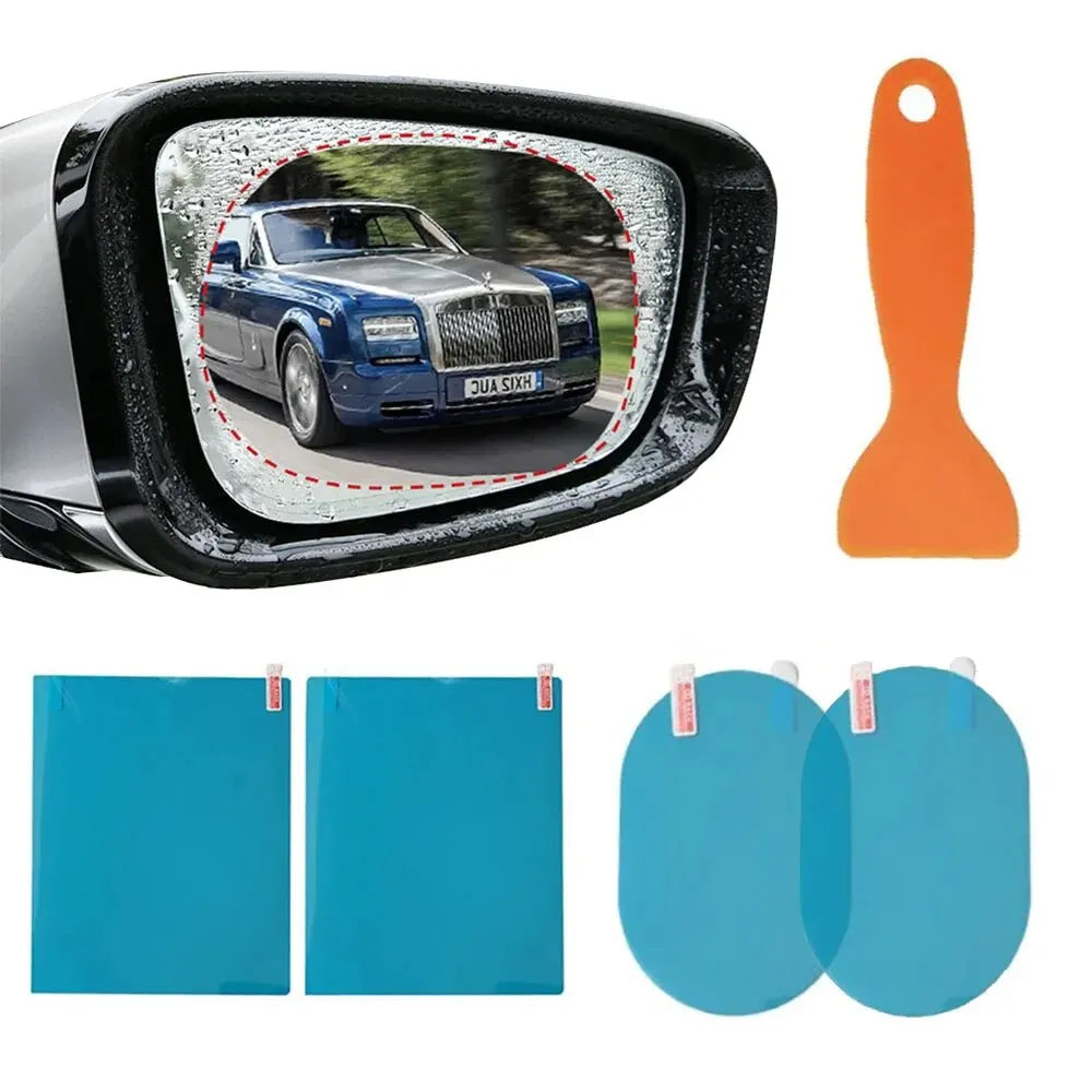 Side Rearview Mirror Waterproof Anti-Fog Film Car Glass Accessories