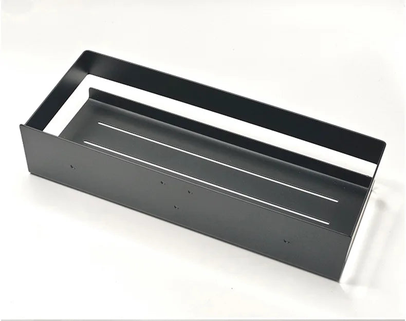 No Drill Movable Bathroom Shelf Steel Organizer for Shower and Storage Solution