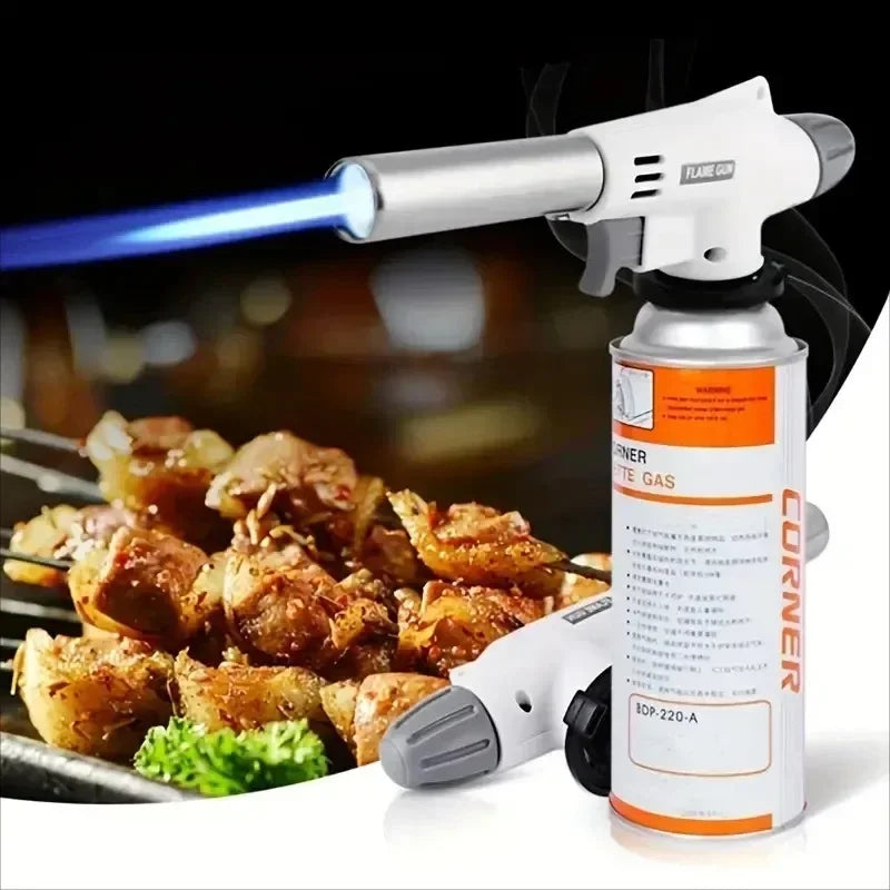 Portable Flame Gun Multifunctional Torch Burner For BBQ Cooking Desserts Camping