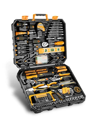 DEKO 228Pcs Socket Wrench Tool Set with Storage Case