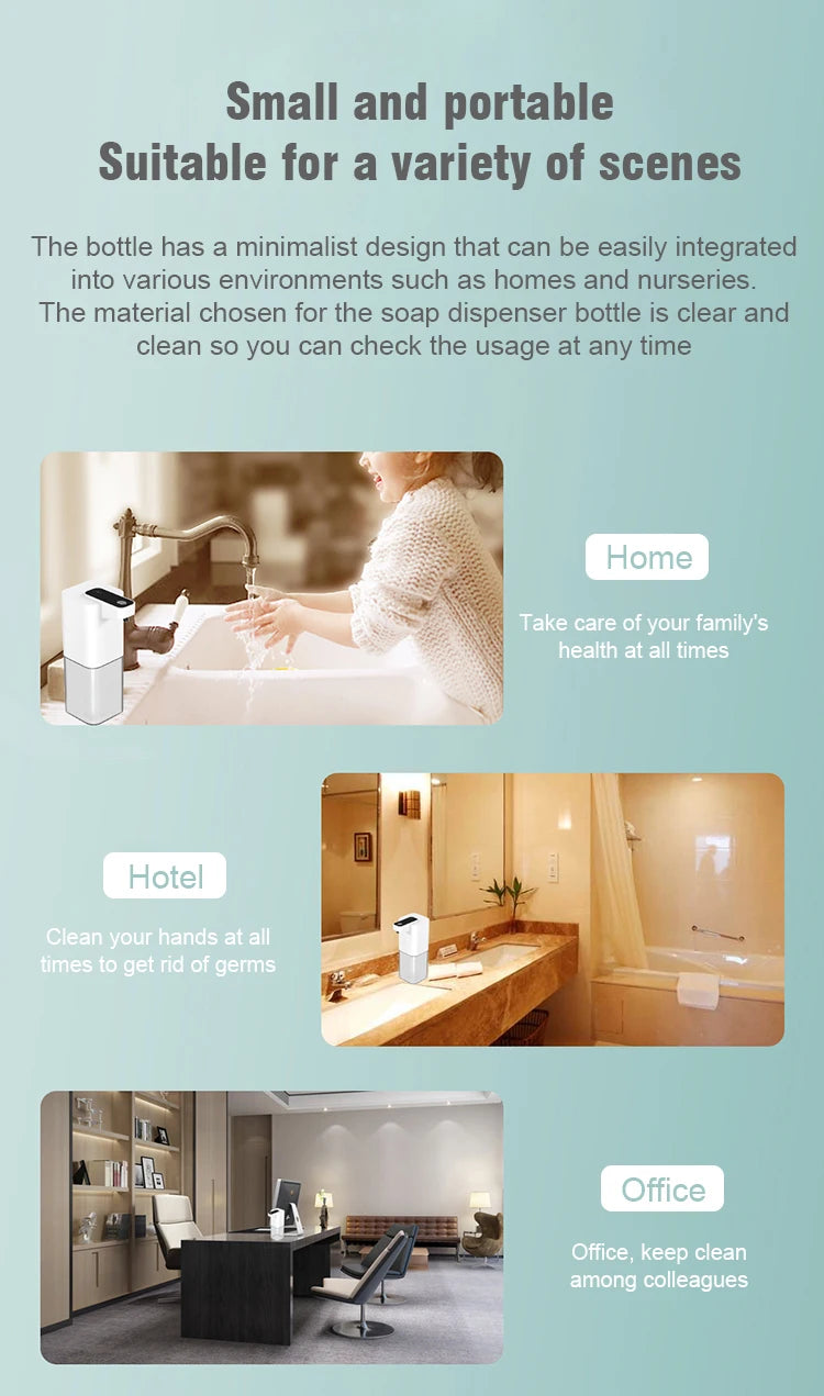 Automatic Liquid Soap Dispenser Touchless Smart Foam Machine