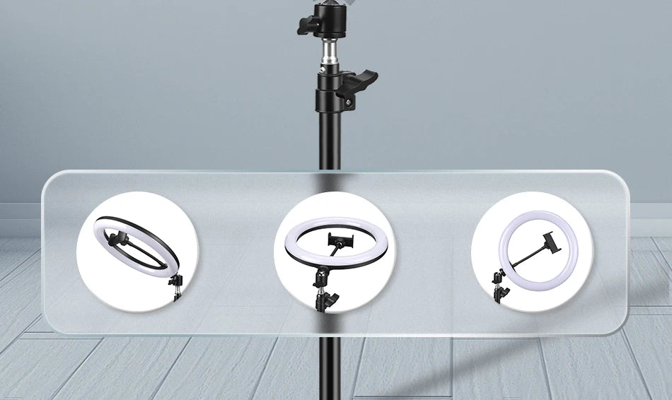 10inch Selfie Ring Light with Tripod for Video Recording