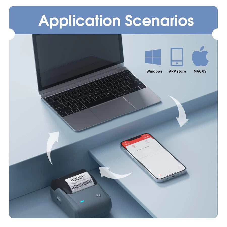 Niimbot B1 Mini Portable Thermal Printer Bluetooth Label Maker