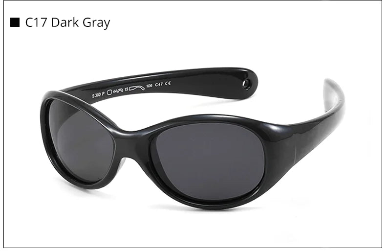 TWO Oclock Unbreakable Baby Sunglasses 0-2 Years Polarized UV Protection