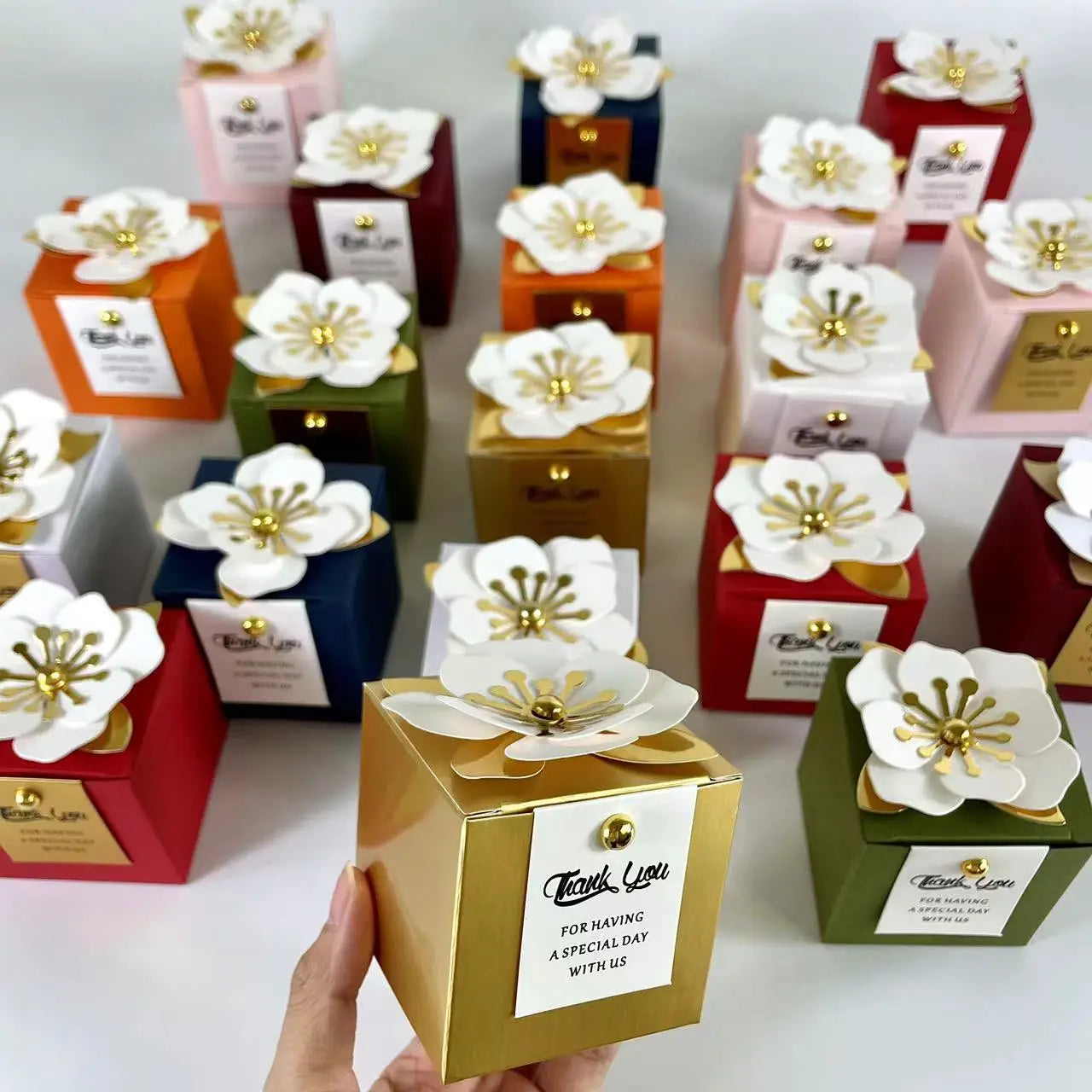 Luxury Sweet Wedding Gift Box Set Elegant Candy Boxes