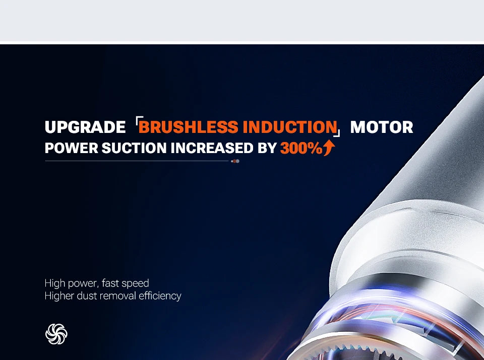 Cordless Mini Car Vacuum Cleaner Handheld with Powerful Suction for Easy Cleaning