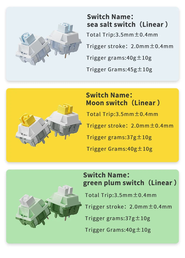 AJAZZ AK820/AK820Pro Mechanical Keyboard with TFT Screen and Multifunctional Knob