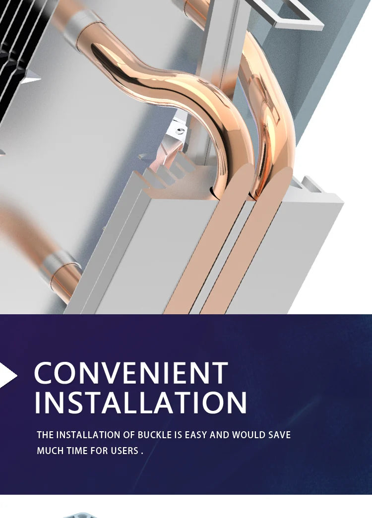 Aigo ICE200PRO Air CPU Cooler with 2 Heatpipes and PWM Fan