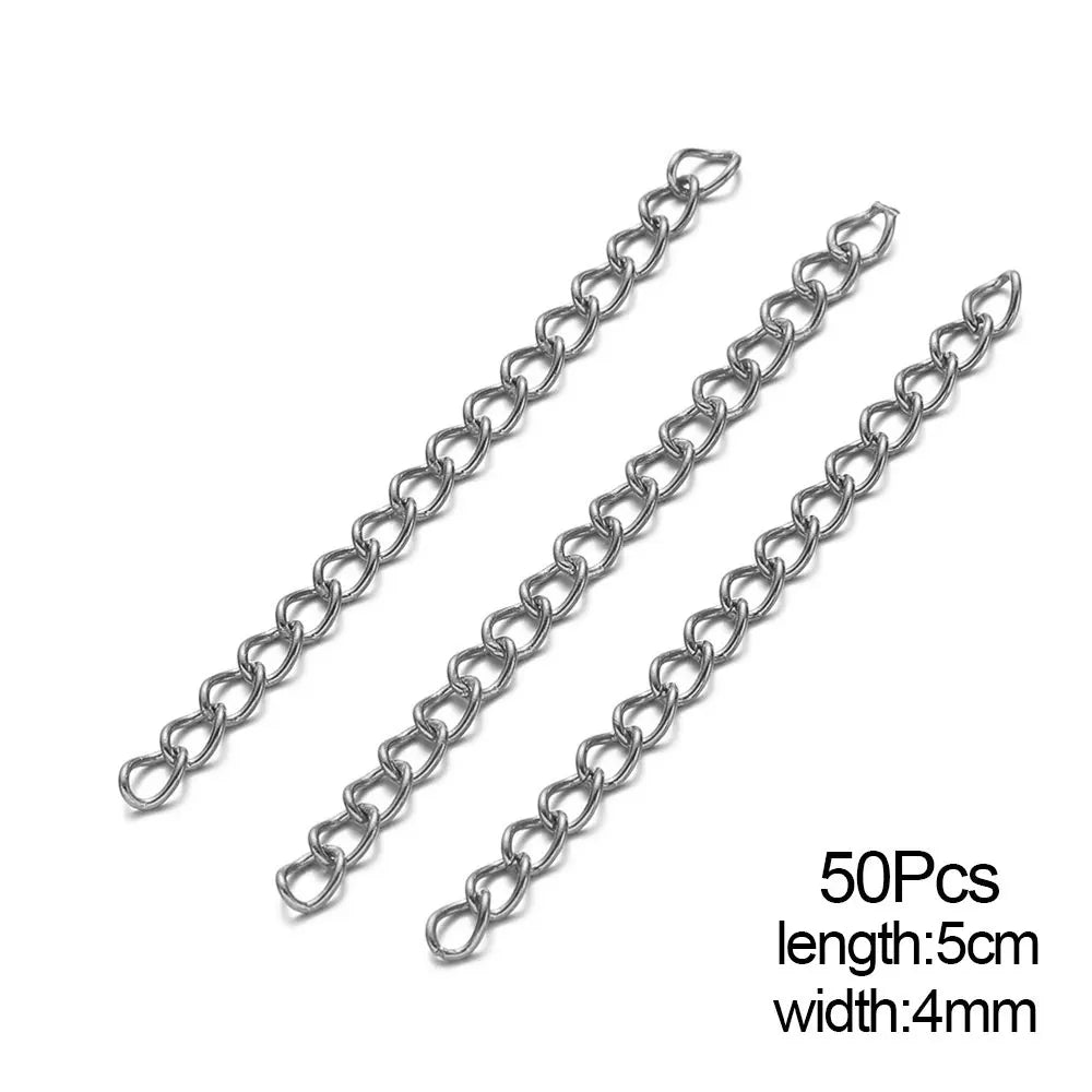 Stainless Steel Lobster Clasps Connector for DIY Jewelry Making