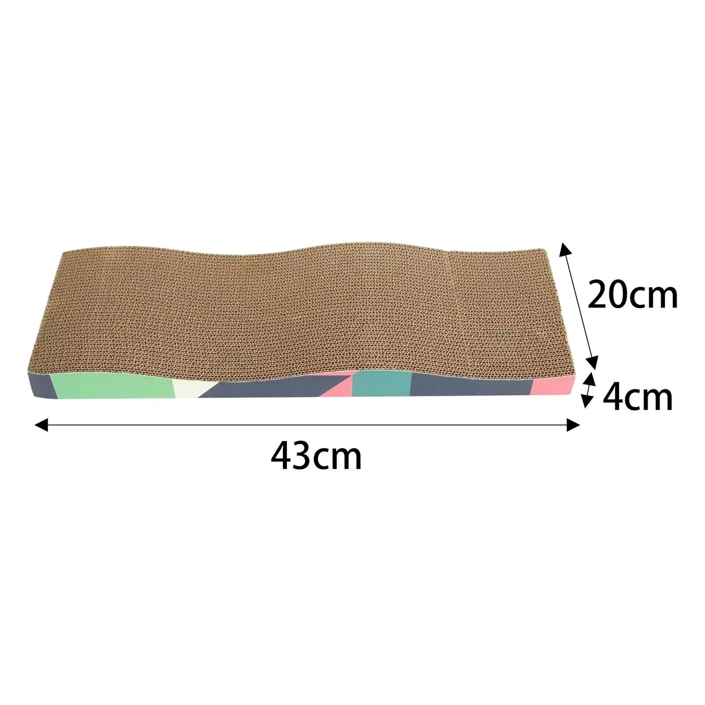 Cat Scratchers Cardboard Cat Scratching Board Durable Grind Claws Corrugated Paper Pets Sofa for Indoor Cats Kittens 고양이 스크래처