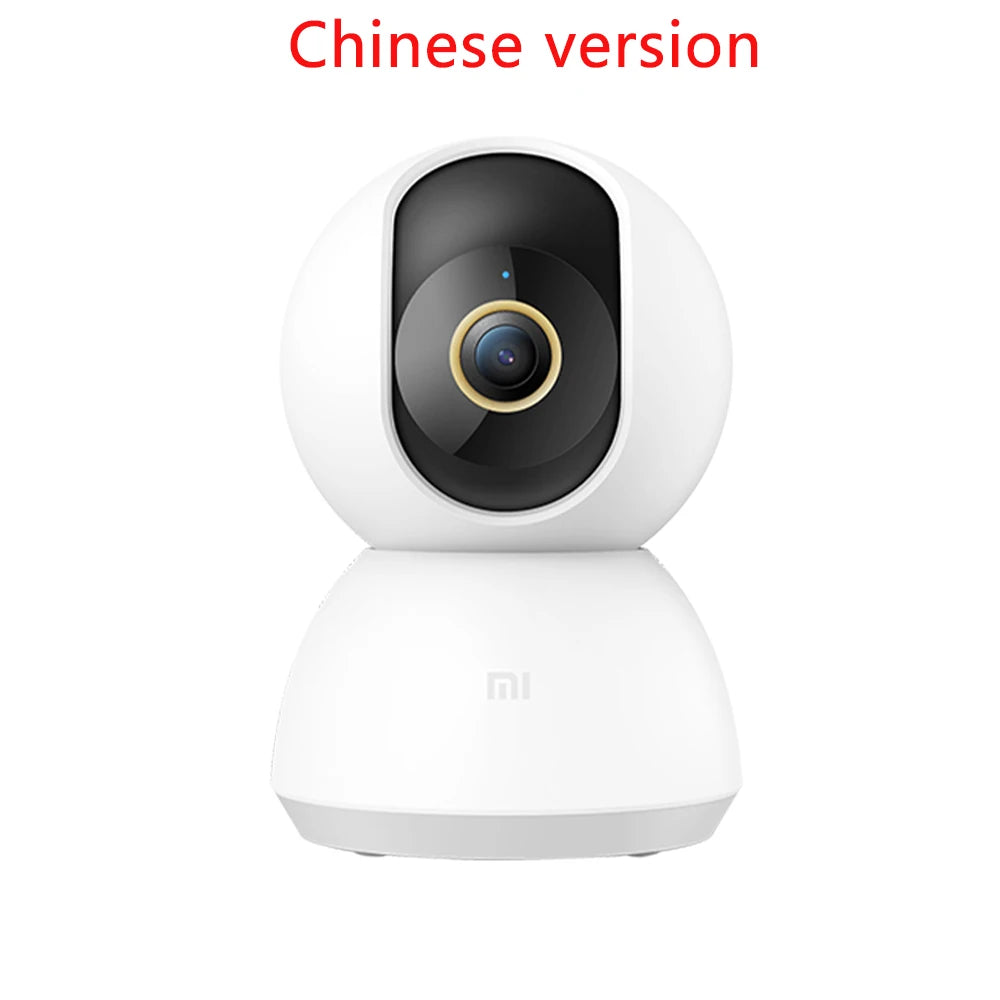 Xiaomi 360 Degree Smart Home Security Camera Mi PTZ 2K Webcam with AI Human Detection and Night Vision 1296P 3 Megapixel