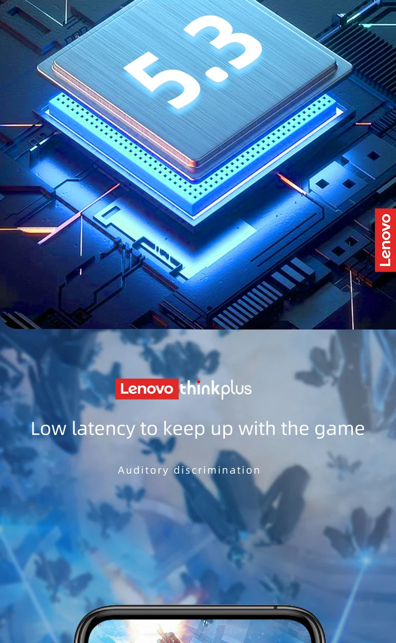 Lenovo Thinkplus XT88 In Ear Bluetooth Earphones With Dual Microphones And Bass HIFI Sound