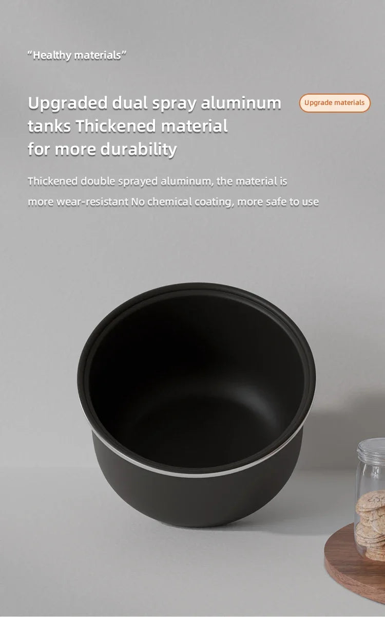 MultiCooker Electric Rice Cooker – Versatile 2L Non-Stick Cooking Machine