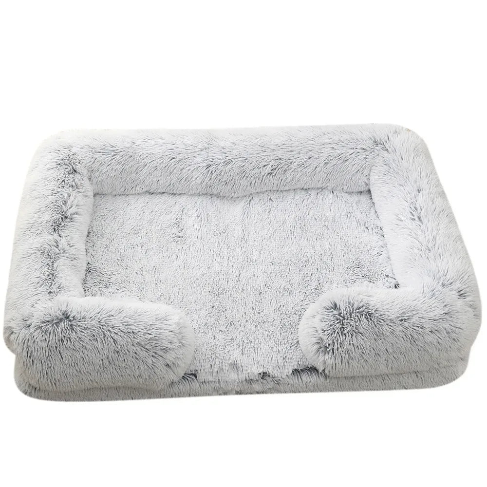 Dog Bed for Winter Puppy Bed Warm Sofa Pets Products Small Cats Mat Pet Supplies Large Baskets Beds Dogs Medium Kennel Big Home