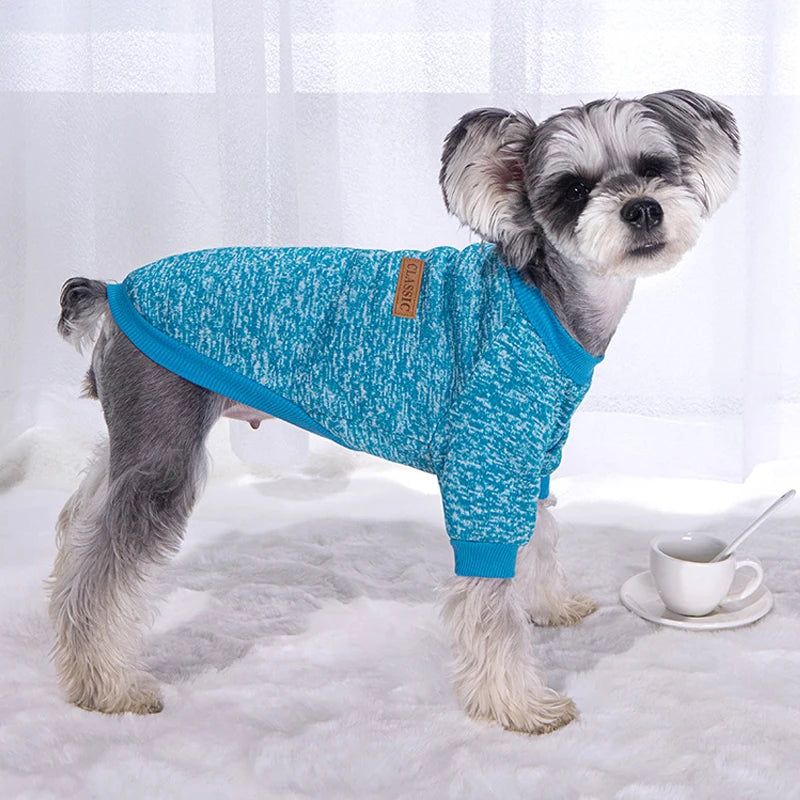 Winter Dog Clothes for Small Dogs Warm Dogs Chihuahua Coat Schnauzer Pug Clothing Sweatshirts Casual Dog Cat Clothing Pet Access