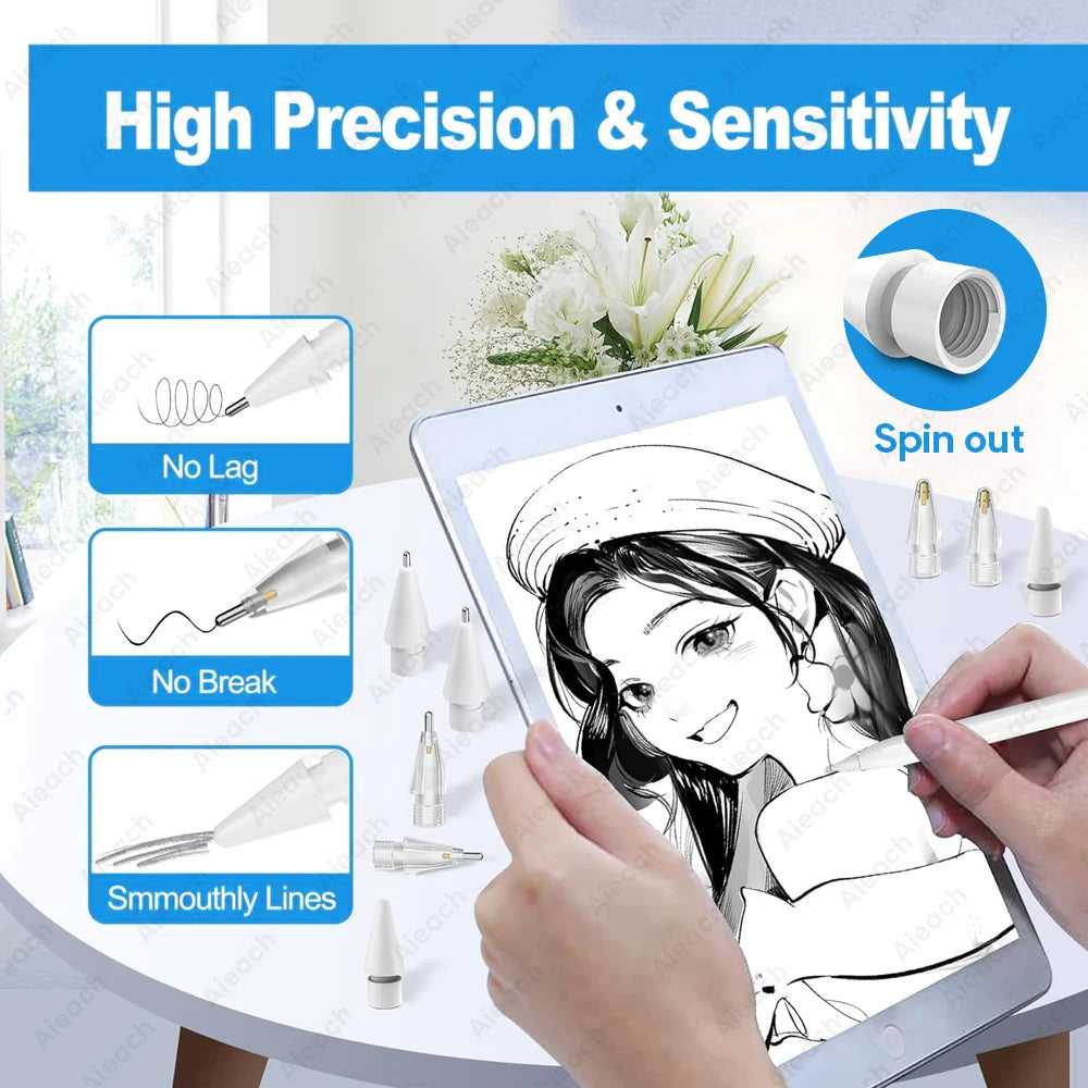 Double Layer Tip For Apple Pencil Nib 2B HB iPad Accessories