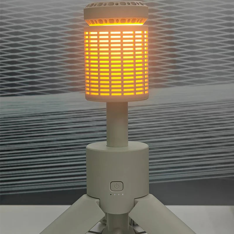 Folding Camping Light Portable Telescopic Lanterns 10000mAh Waterproof Magnetic Lamp with Triangle Stand Base