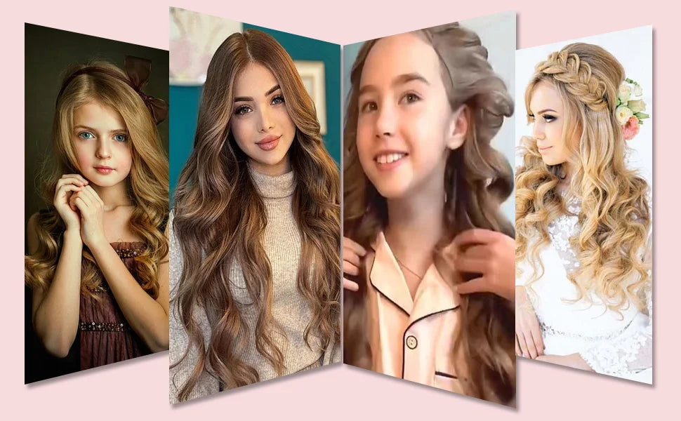 Heatless Curls No Heat Curlers Overnight Headband for Women