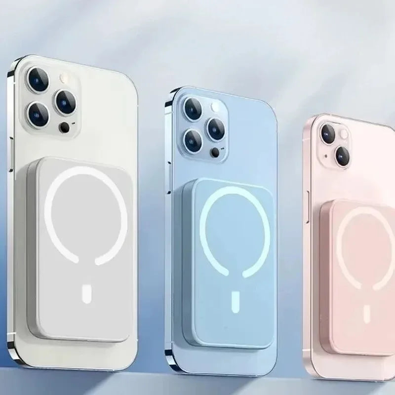 Xiaomi 500000mAh Magnetic Power Bank 25W Wireless Fast Charger Portable Large Capacity for Magsafe Powerbank for iPhone Samsung