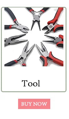 5 Meters/Lot 3 Size Stainless Steel Polishing Necklace Chains