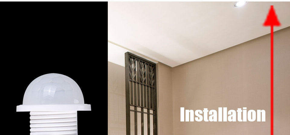 2 interruptores detectores de sensor PIR inteligentes, 110 V, 220 V, luz infrarroja de cuerpo humano, encendido y apagado automático para lámpara LED, panel de luz de techo