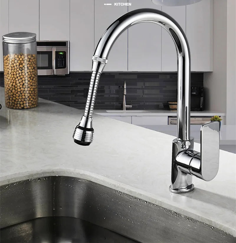 Grifo de fregadero con 2 o 3 modos y rotación de 360 grados, tubo de extensión de filtro, grifo de ahorro de agua para ducha, accesorios universales para cocina