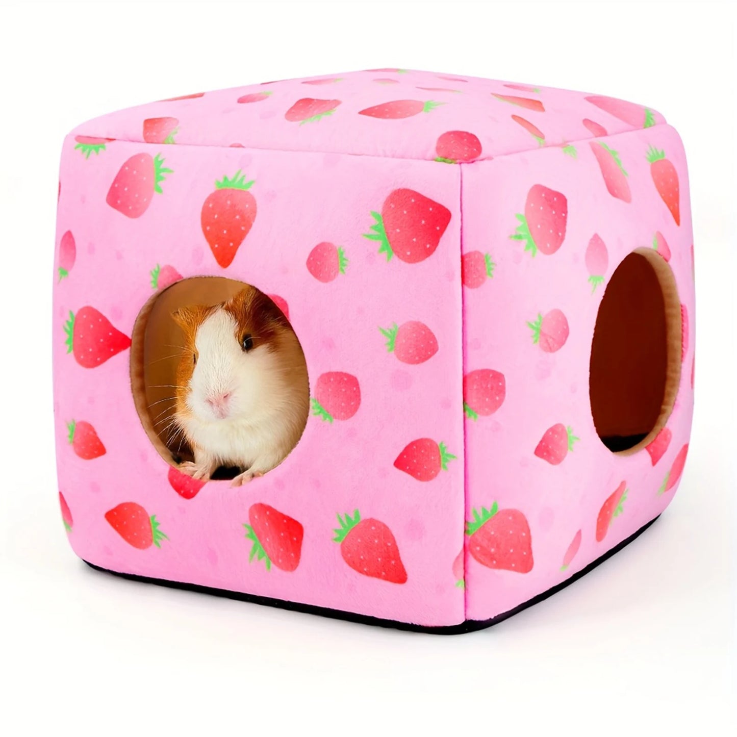 Guinea Pig Hideout Washable Guinea Pigs Hiding House Habitats Cozy Bunny Rabbit Bed for Small Pet Hamster Chinchilla Accessories