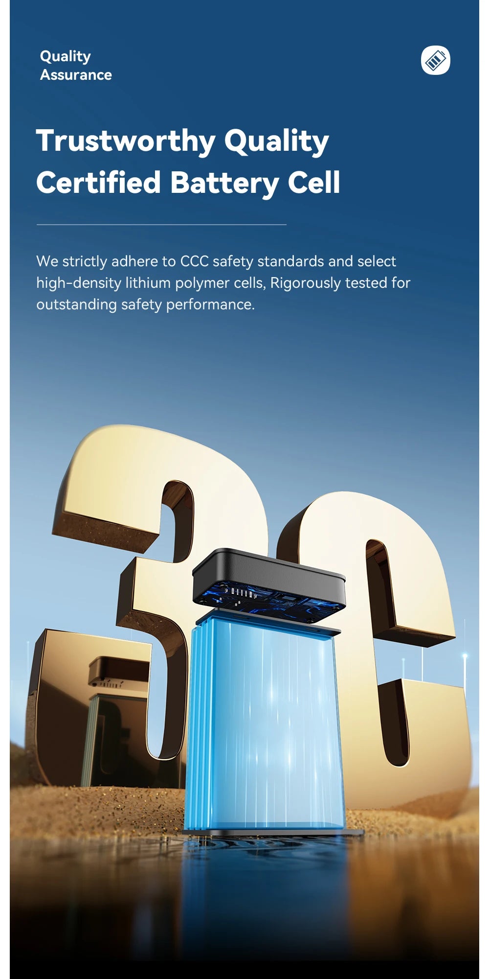 Essager Power Bank 20000mAh Portable PD 65W Fast Charger