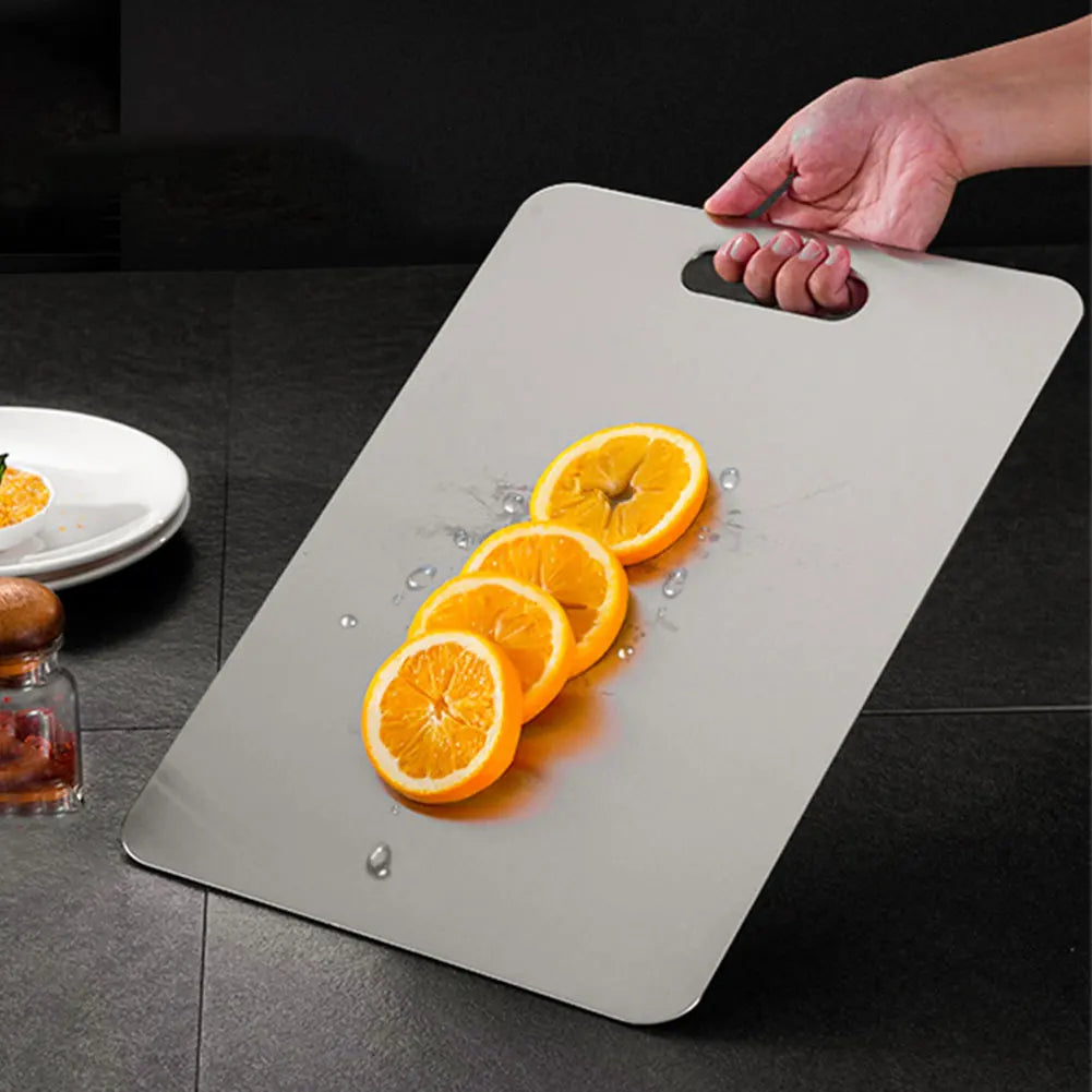 Stainless Steel Double Sided Cutting Board Easy To Clean
