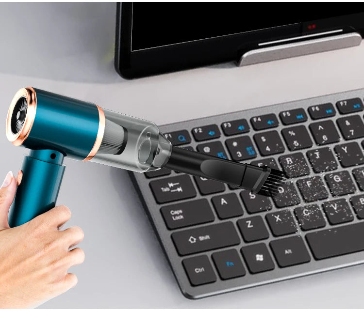 SZUK Mini Car Vacuum Cleaner Wireless Portable 2 In 1