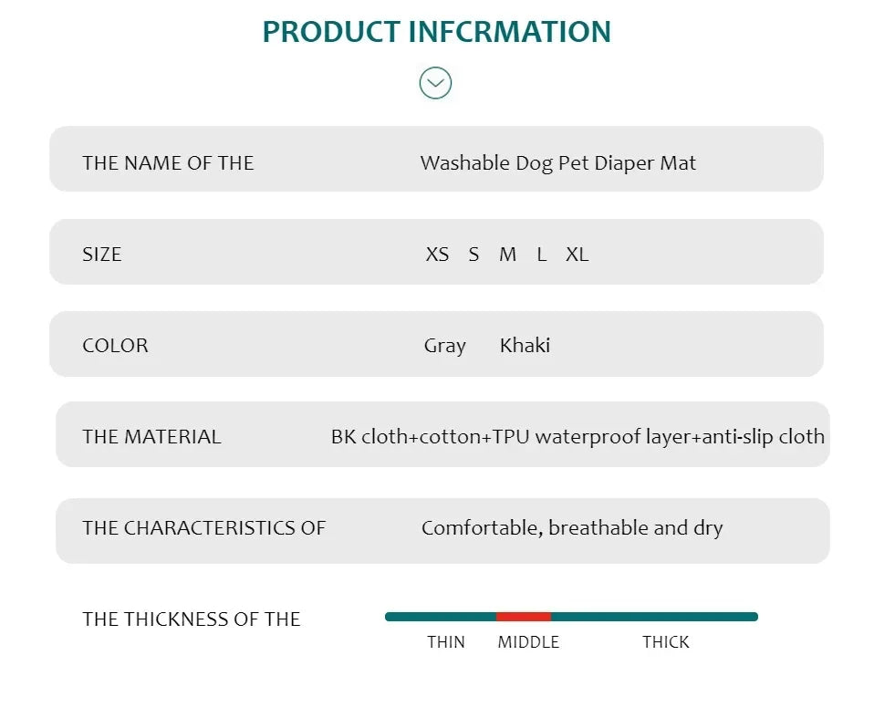 Reusable Dog Pee Pad Blanket Washable Absorbent Puppy Training Pad Pet Bed Urine Mat for Car Seat Cover