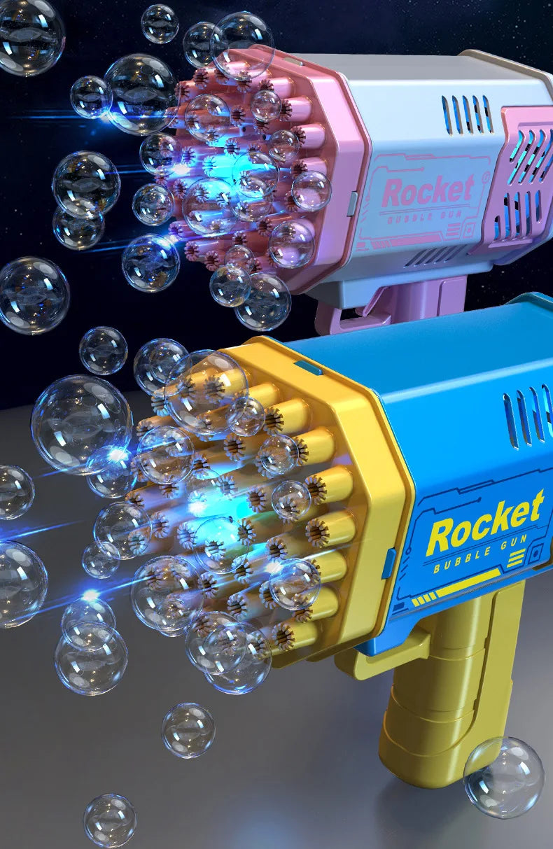 40 Hole Handheld Automatic Space Light Bubble Machine
