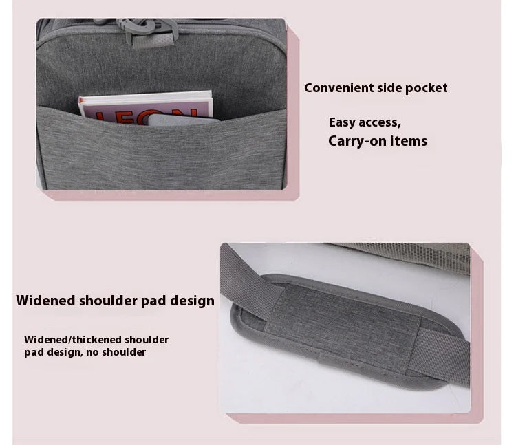 Dog Carrier Bag Soft Side Backpack Airline Approved Transport for Small Dogs and Cats