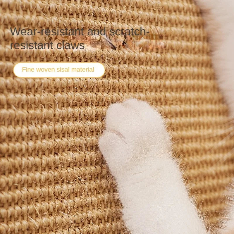 Scratcher Sisal Hemp Board Wall Pad Furniture Protective Scratching Post For Cat Paw Training