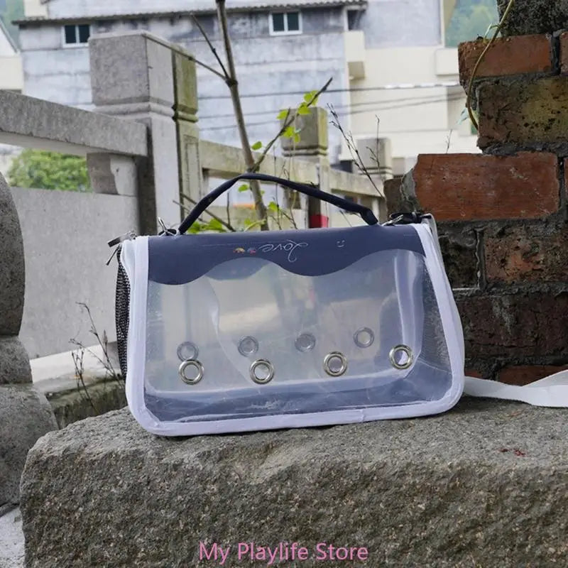 Pet Carriers Bag Portable Bag Parrots Bird Carrier Bag Outgoing Outdoor Travel Pet Parrots Handbag with Standing Perch