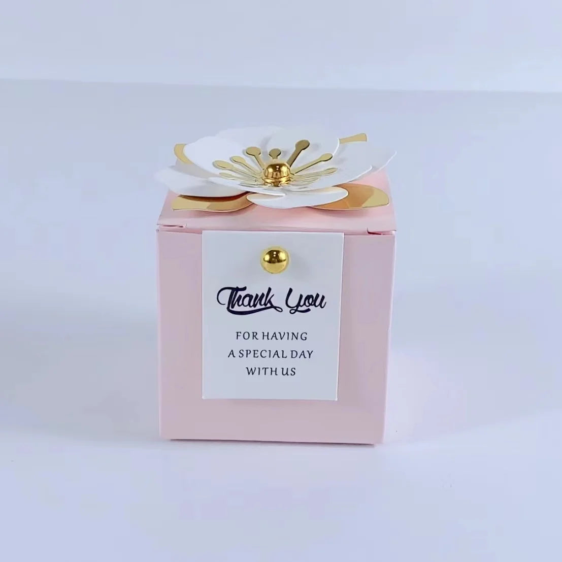 Luxury Sweet Wedding Gift Box Set Elegant Candy Boxes